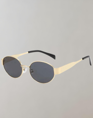 Drune - Sonnebrille Damen Gold | Vintage Retro Sunglasses Women