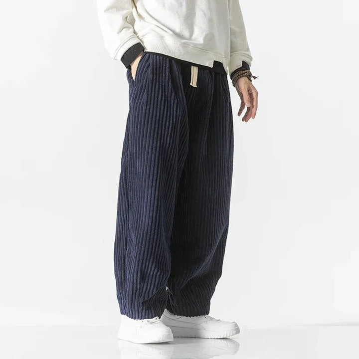 Drune | Corduroy-Hose für Männer - Relaxed Jogger-Stil