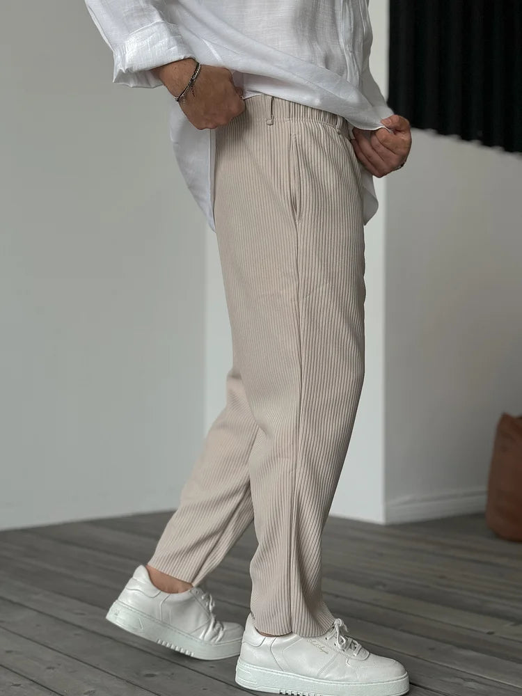 Drune | Corduroy-Hosen für Herren, Lockere Passform - Freizeit