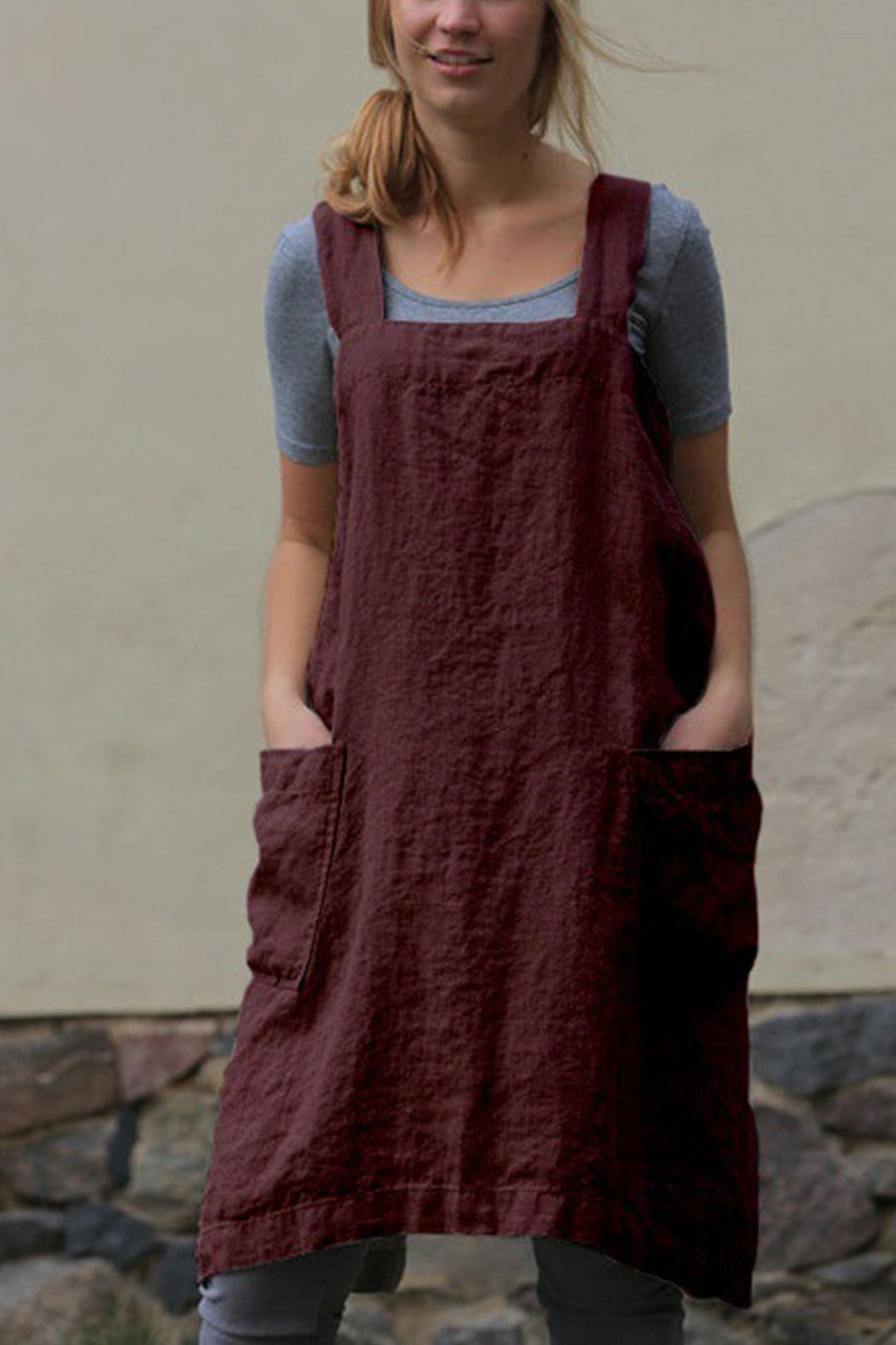 Drune | Schürzen Mini Kleid