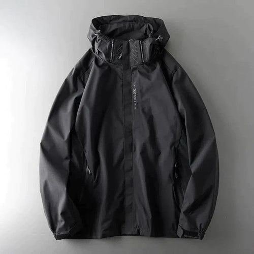 Drune | Winter wasserdichter Windbreaker für Herren Kapuze