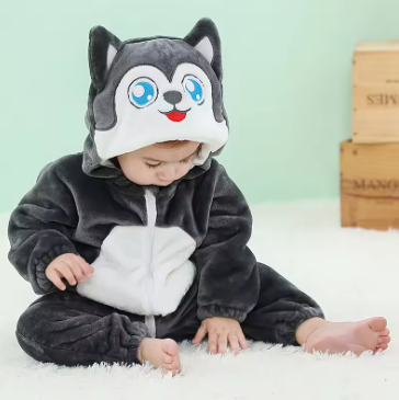 Drune | Flanell Onesie - 2-36 Monate, Kuschelig weich und atmungsaktiv – Ultimativer Komfort für Ihr Baby