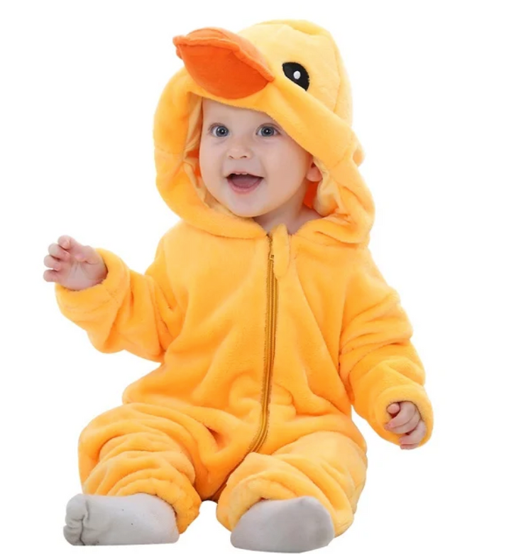 Drune | Flanell Onesie - 2-36 Monate, Kuschelig weich und atmungsaktiv – Ultimativer Komfort für Ihr Baby