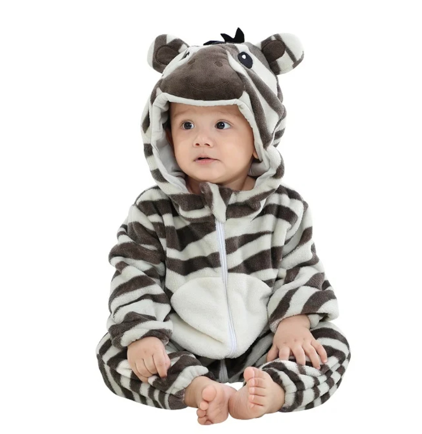 Drune | Flanell Onesie - 2-36 Monate, Kuschelig weich und atmungsaktiv – Ultimativer Komfort für Ihr Baby
