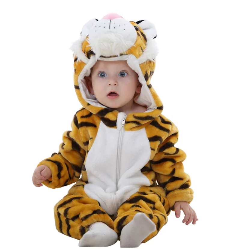 Drune | Flanell Onesie - 2-36 Monate, Kuschelig weich und atmungsaktiv – Ultimativer Komfort für Ihr Baby