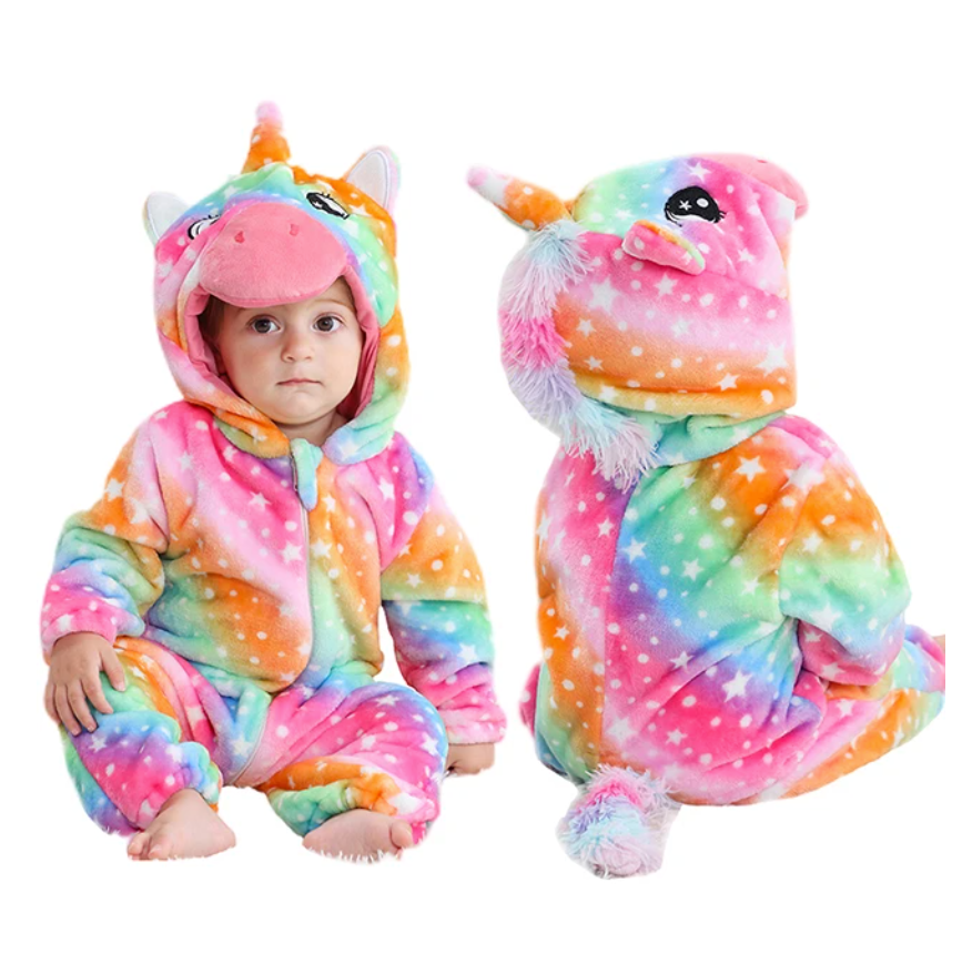 Drune | Flanell Onesie - 2-36 Monate, Kuschelig weich und atmungsaktiv – Ultimativer Komfort für Ihr Baby