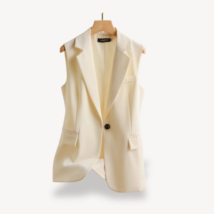 Drune | Damen ärmelloser Blazer