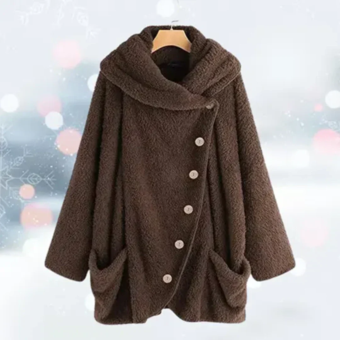 Drune | Winterjacke mit Kapuze für Damen