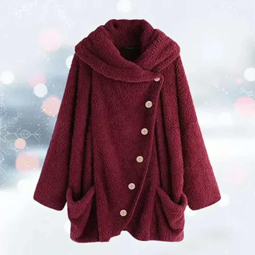 Drune | Winterjacke mit Kapuze für Damen