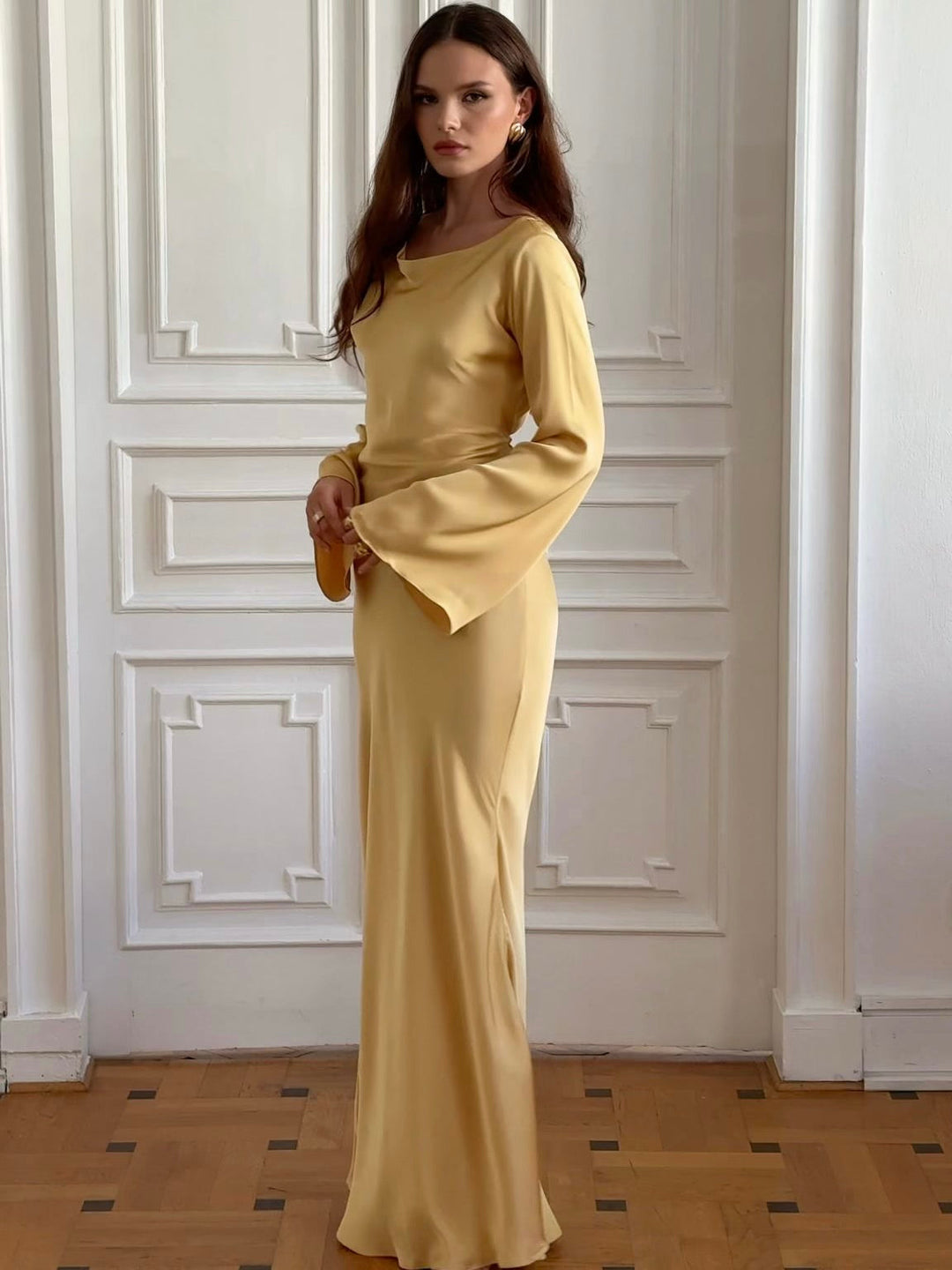 Drune | Leichte Maxikleid mit Romantischem Schnitt
