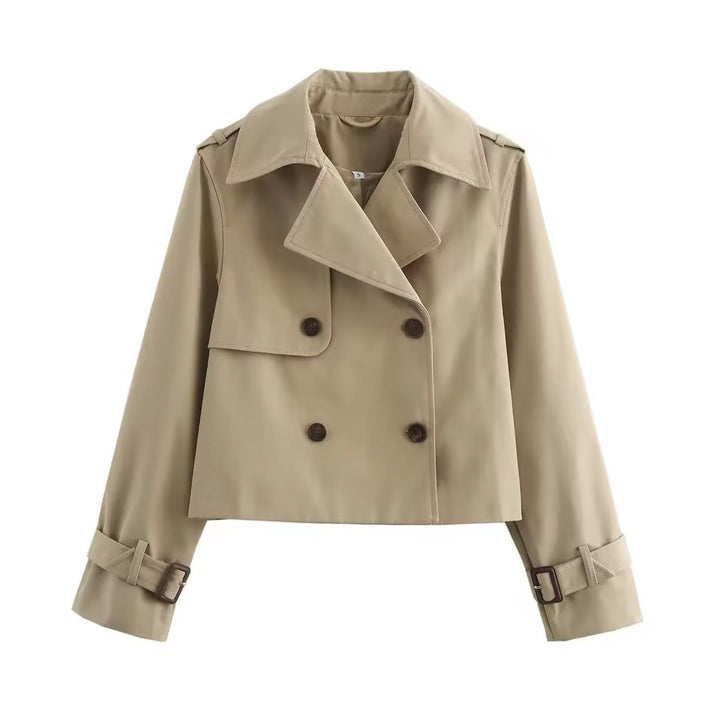 Drune | Gekürzter Trenchcoat