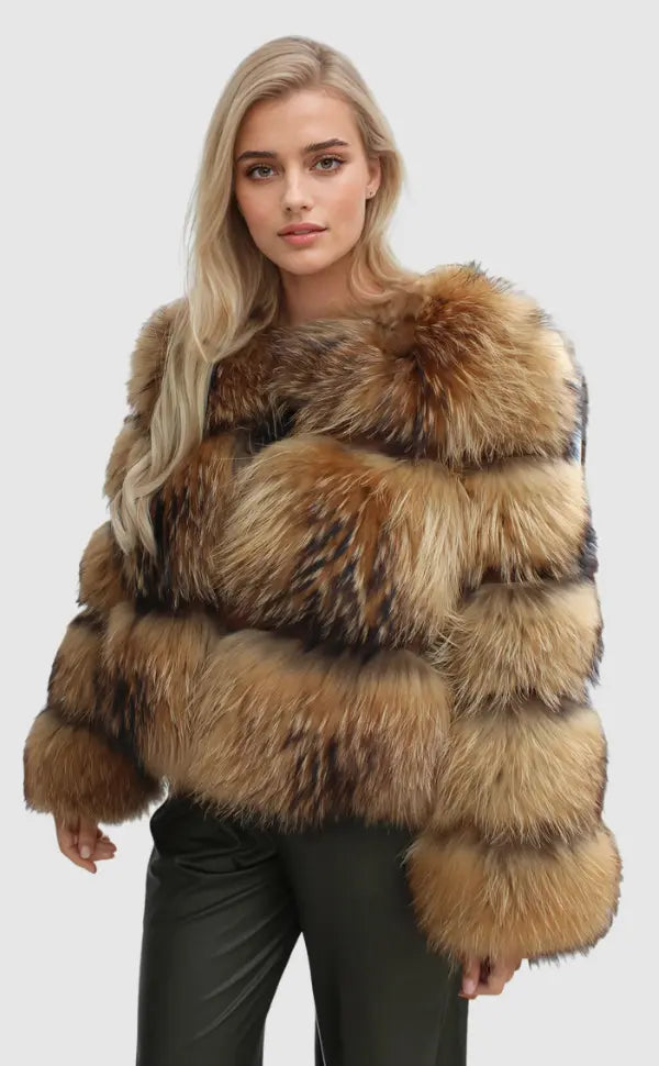 Drune | Stilvoller Kunstfell Jacke