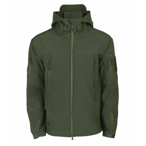 Drune | Wasserdichte Militärjacke mit Kapuze