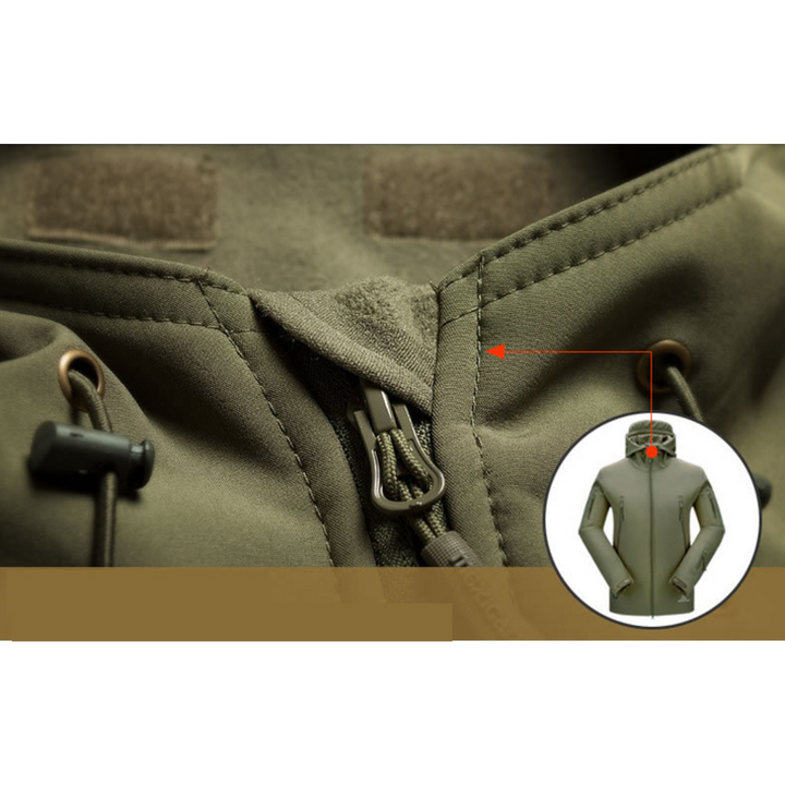 Drune | Kapuzen Armeejacke