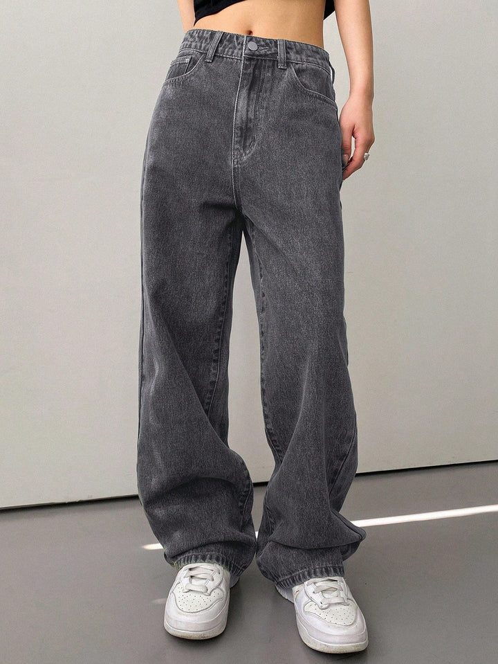 Drune | Schrägtasche Gerade Beinform Jeans Baggy Jeans