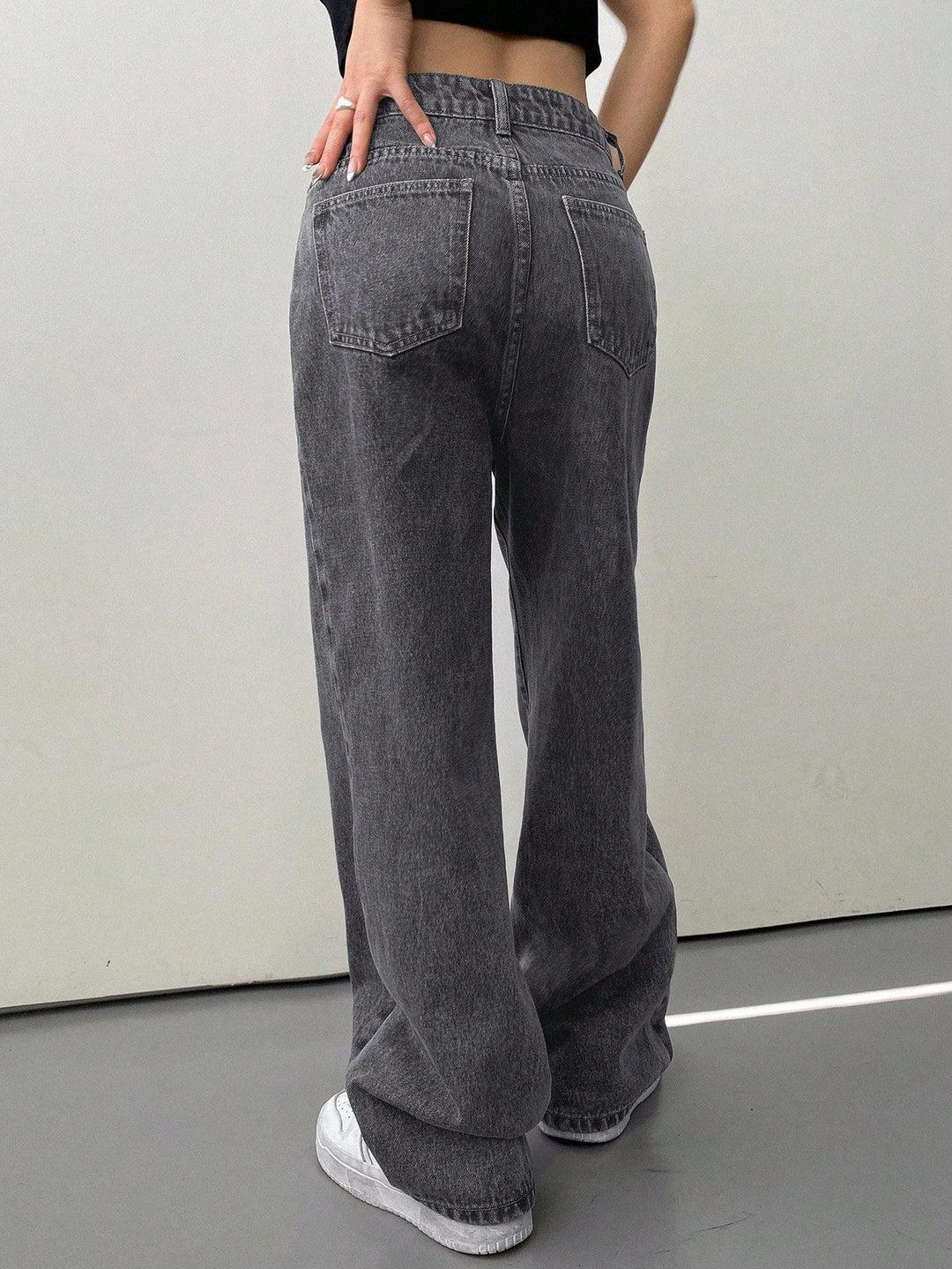 Drune | Schrägtasche Gerade Beinform Jeans Baggy Jeans