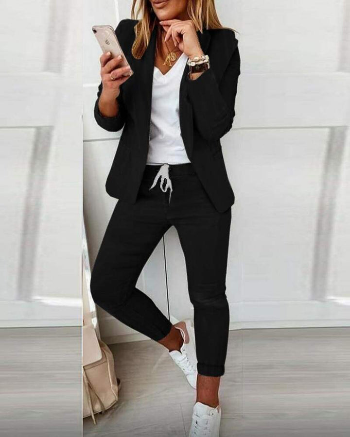 Drune | Blazer Damen - Modern - Bequem und vielseitig - Perfekt für die Arbeit und zum Ausgehen am Abend