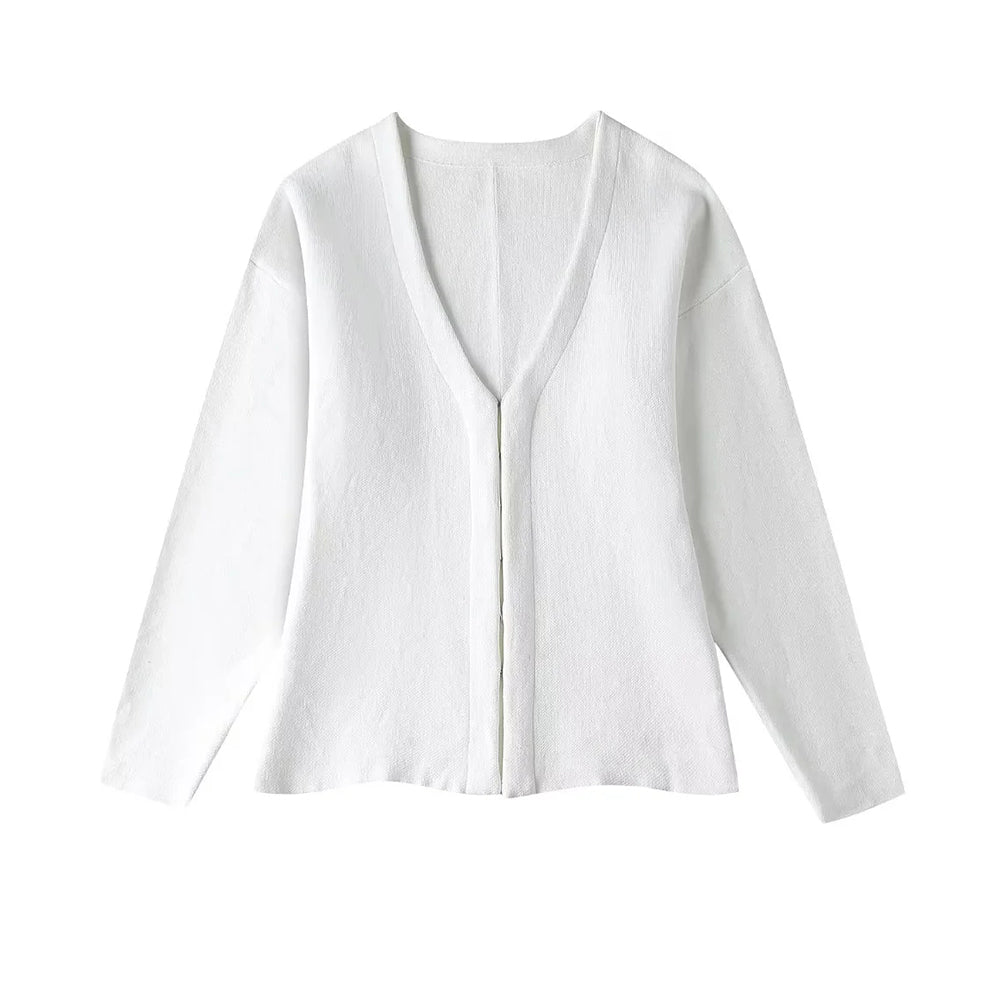 Drune | Minimalistischer Strick-Cardigan
