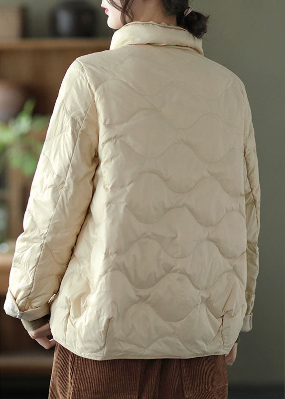 Drune | Khaki Casual Winter Daunenmäntel