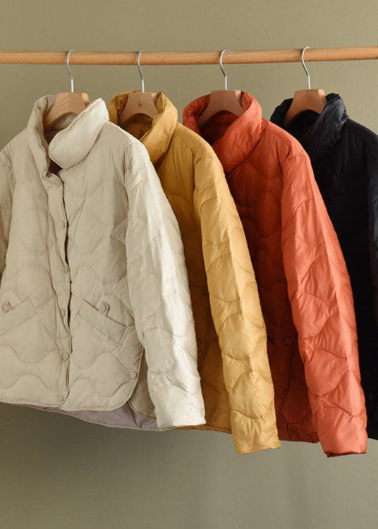 Drune | Khaki Casual Winter Daunenmäntel