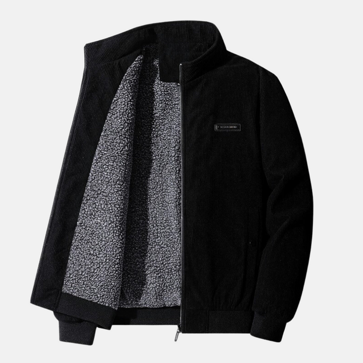 Drune | Herren Winterjacke mit Reißverschluss