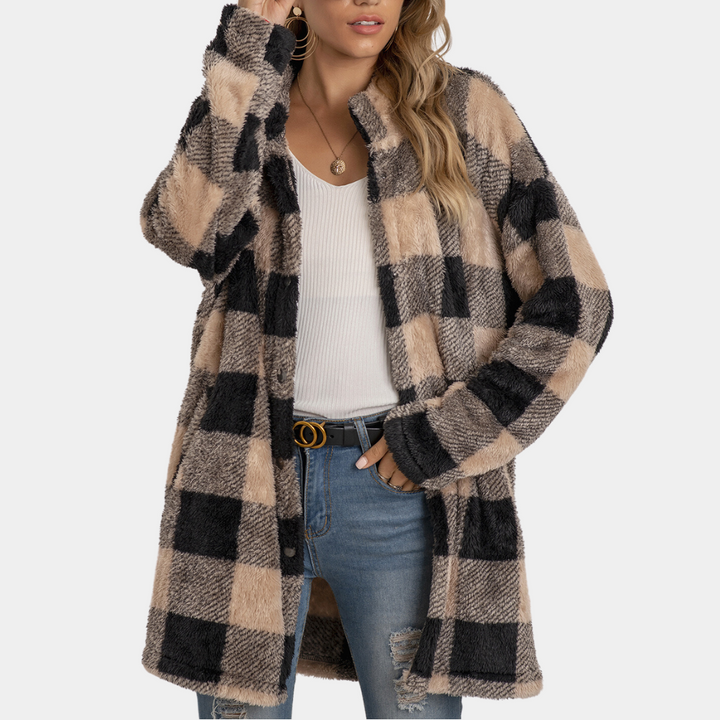 Drune | Eleganter Karotrenner für Damen für die Wintersaison
