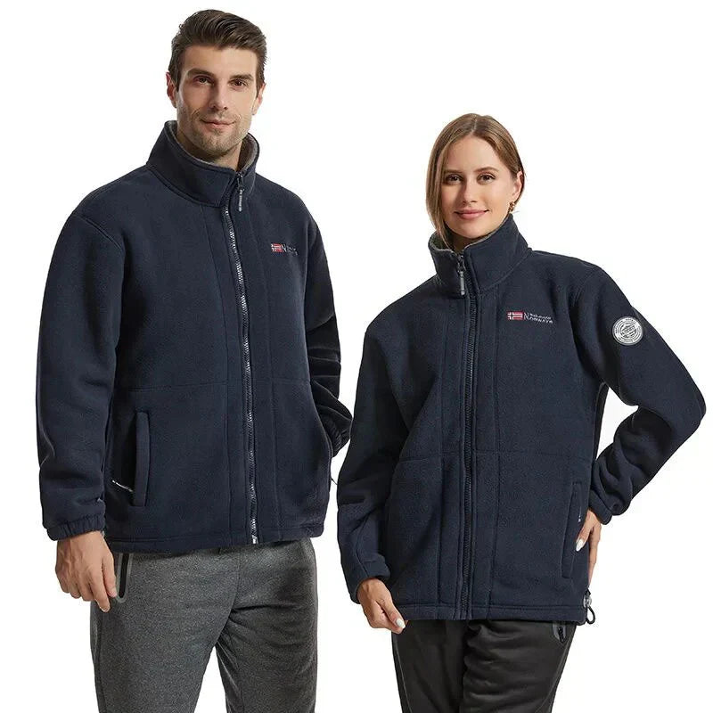 Drune | Winddichte & atmungsaktive Herren-Fleecejacke