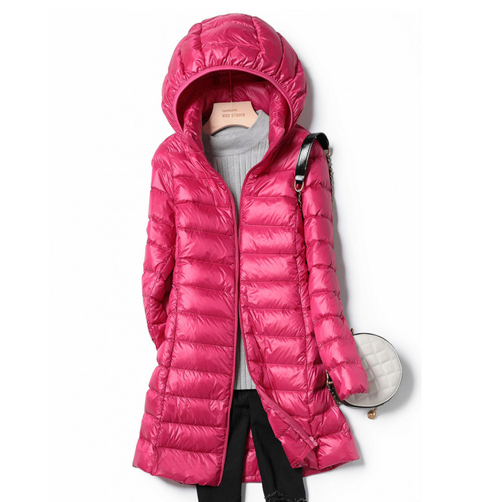Drune | Leichtgewichtige Gesteppte Jacke mit Kapuze Polyester Bequem und Warm