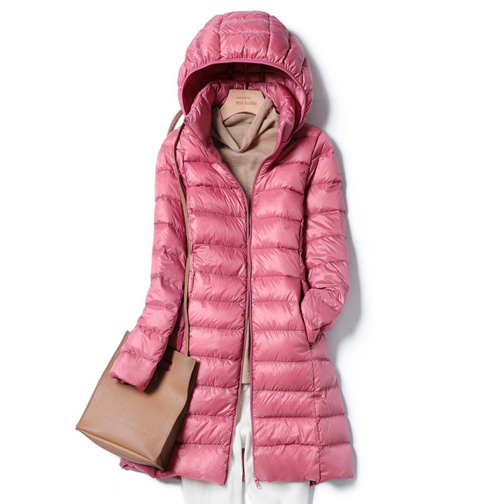 Drune | Leichtgewichtige Gesteppte Jacke mit Kapuze Polyester Bequem und Warm