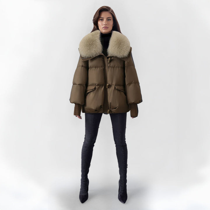 Drune | Kunstpelzjacke für Damen - Warm und Stilvoll