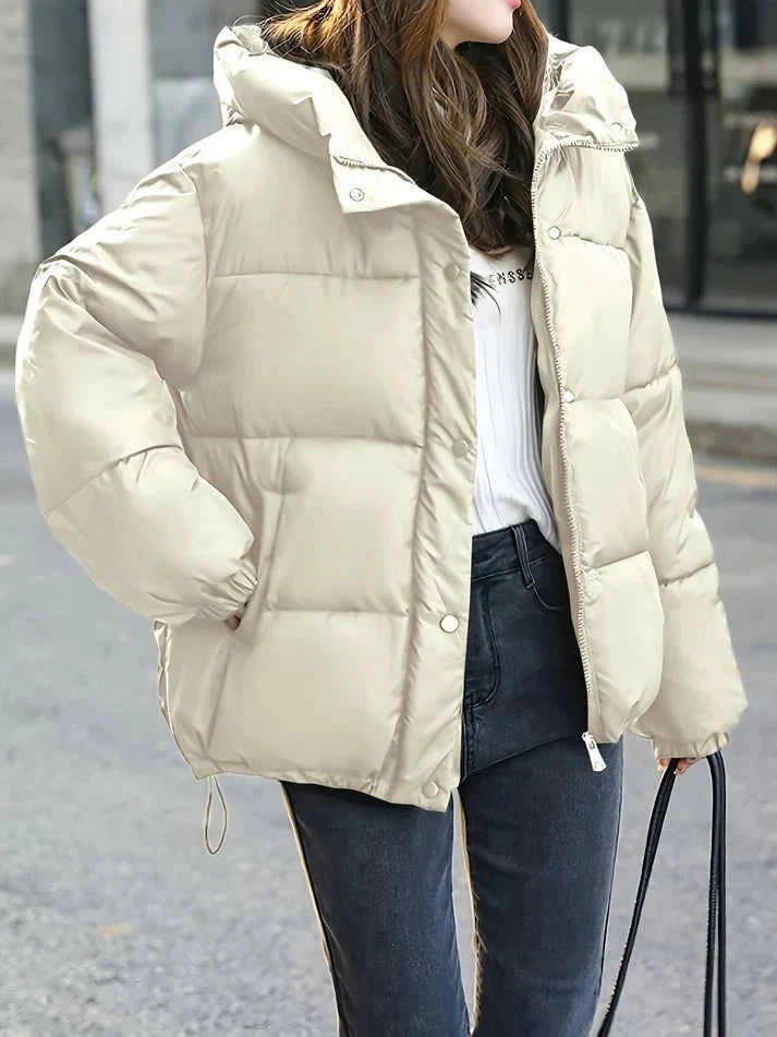 Drune | Übergroße Pufferjacke - Kapuzen Design - Wärmende & Stilvolle Winter Schicht