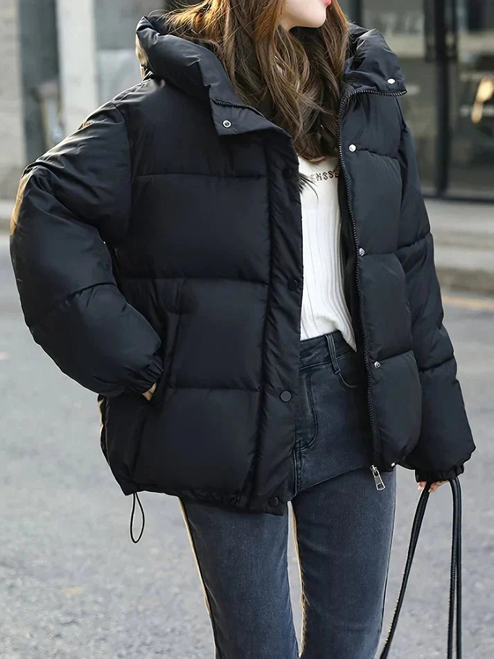 Drune | Übergroße Pufferjacke - Kapuzen Design - Wärmende & Stilvolle Winter Schicht