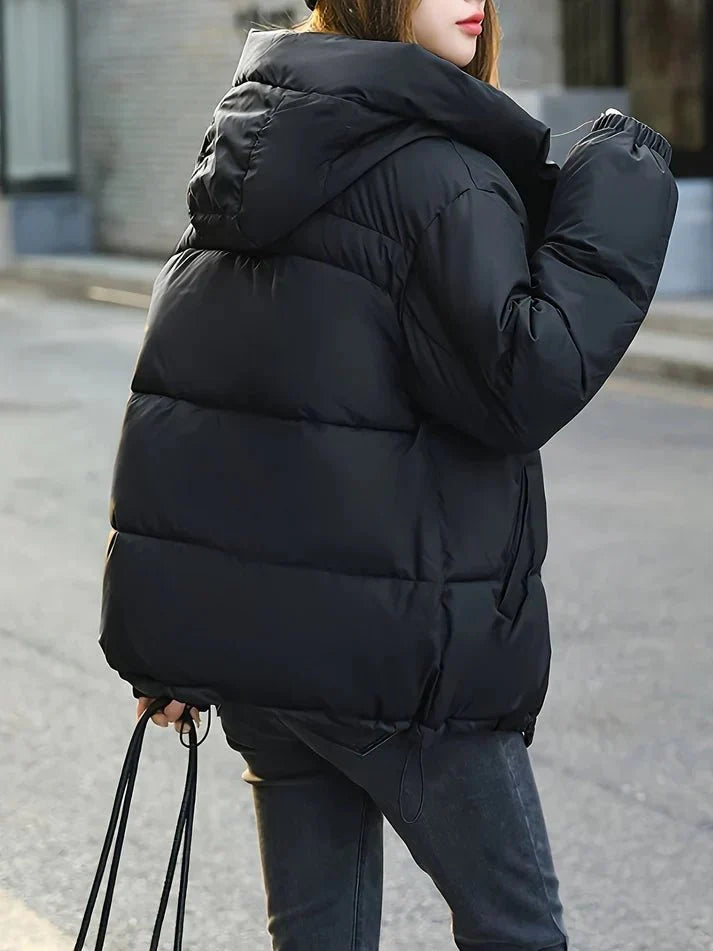 Drune | Übergroße Pufferjacke - Kapuzen Design - Wärmende & Stilvolle Winter Schicht
