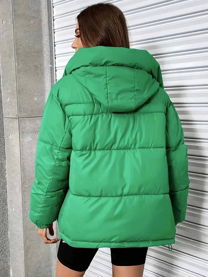 Drune | Übergroße Pufferjacke - Kapuzen Design - Wärmende & Stilvolle Winter Schicht