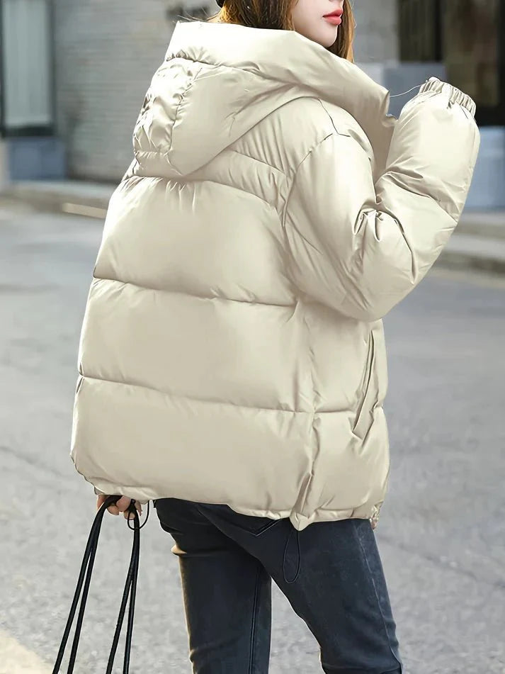 Drune | Übergroße Pufferjacke - Kapuzen Design - Wärmende & Stilvolle Winter Schicht