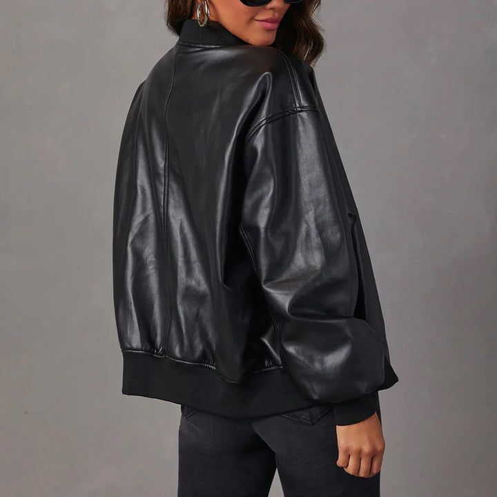Drune | Herbstjacke mit Reißverschluss und Taschen, Lässig