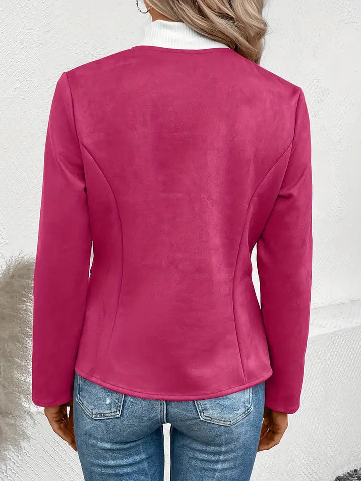 Drune | Herbstjacke mit Reißverschluss, Schlanker Schnitt