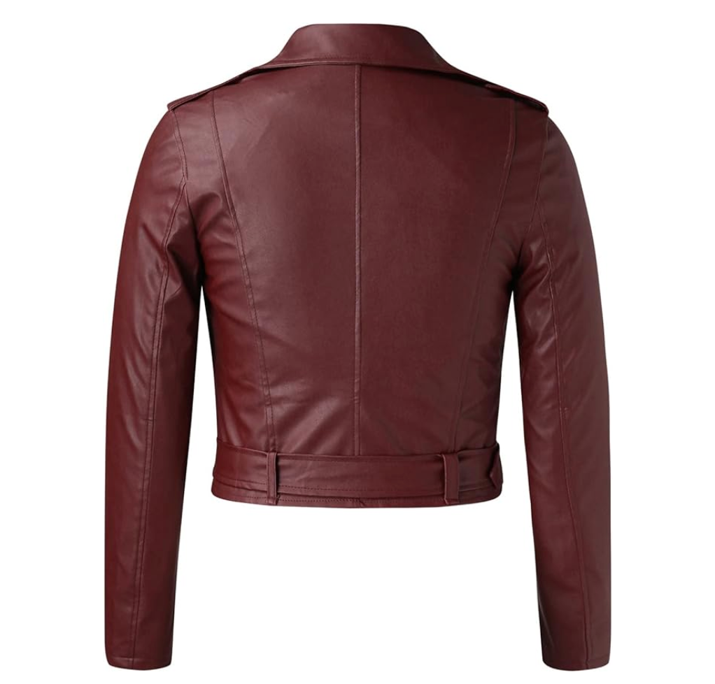 Drune | Kurze Herbstjacke Mit Gürtel und Reißverschluss
