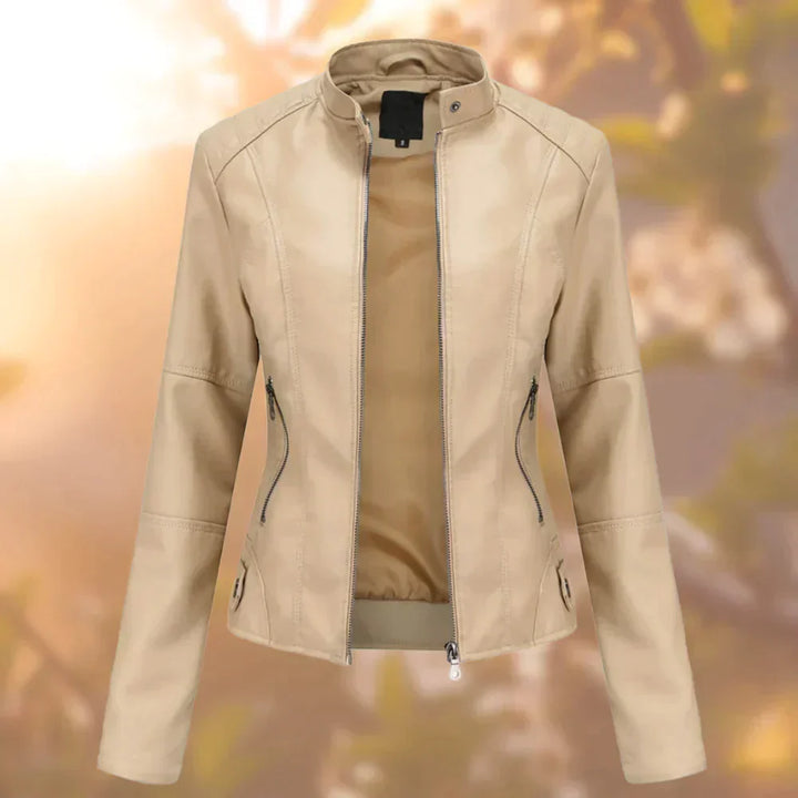 Drune | Kurze Herbstjacke Mit Reißverschluss und Stehkragen