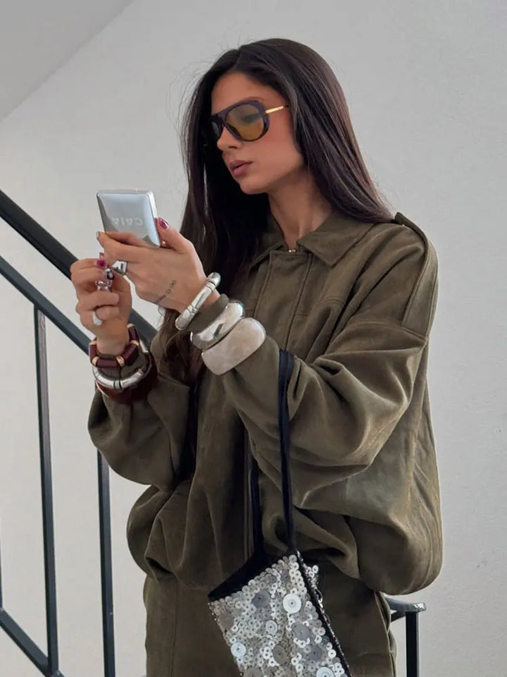 Drune | Übergangsjacke Elegante Bluse, Stilvoll