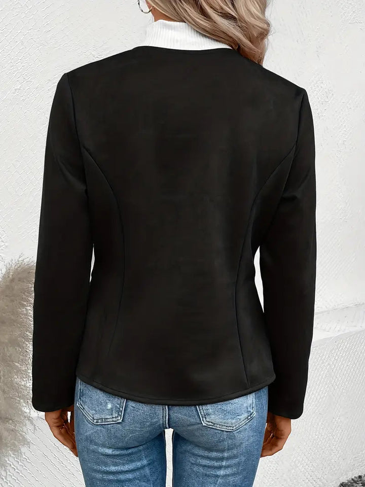 Drune | Übergangsjacke Slim Fit Mit Reißverschluss und Rundhalsausschnitt