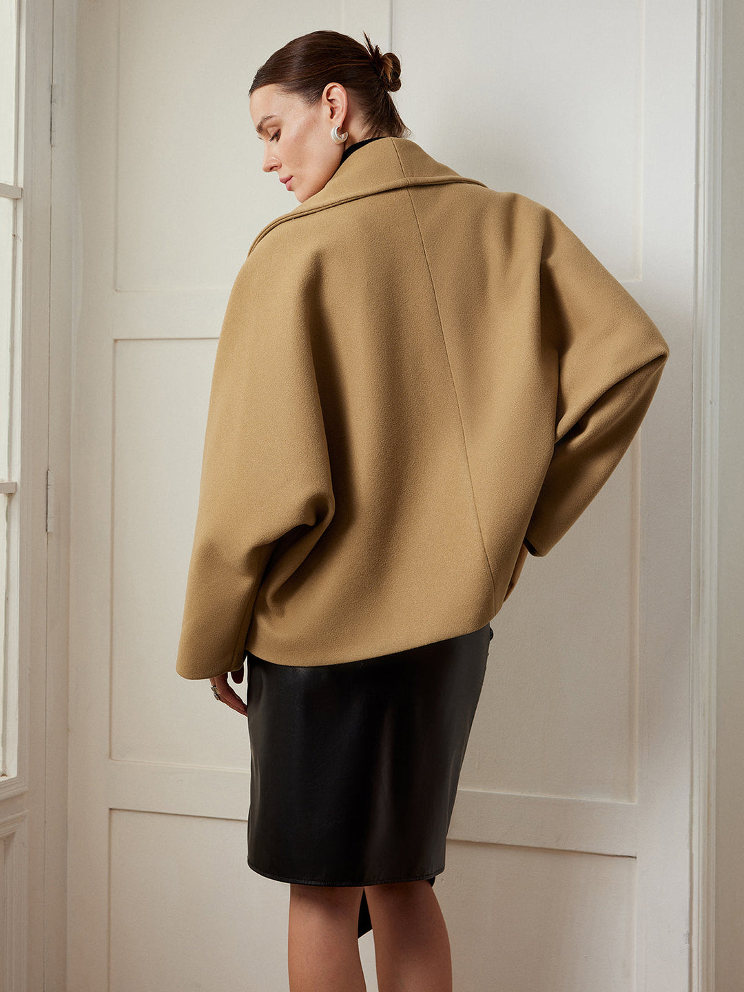 Drune | Übergröße Herbstjacke mit Schalkragen