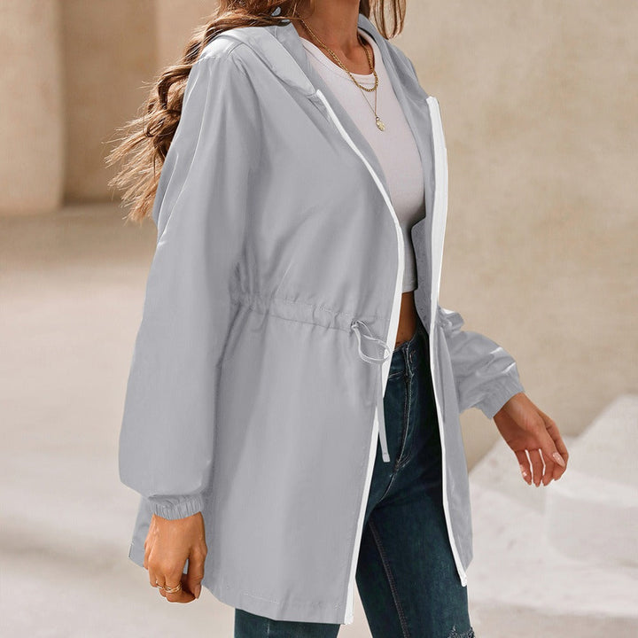 Drune | Regenjacke mit Kapuze und Schnürung