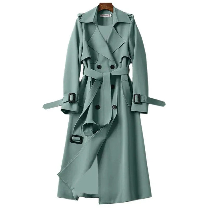 Drune | Trenchcoat mit Gürtel und Doppelknopf