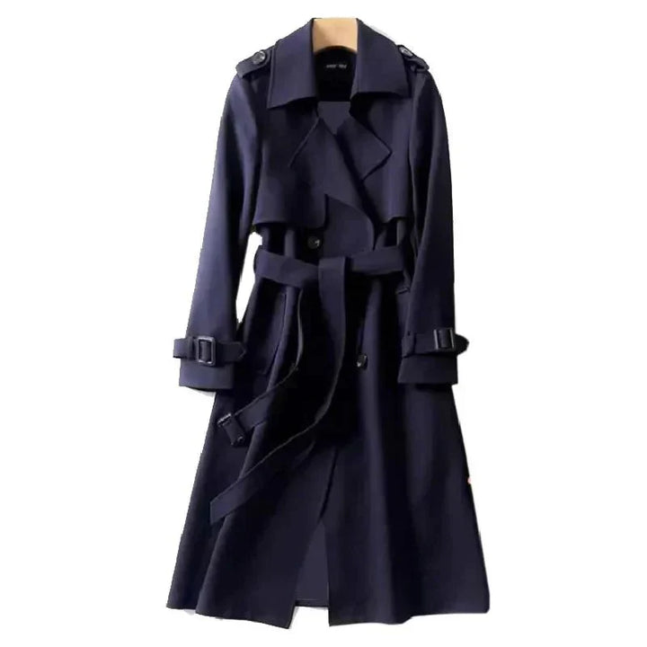 Drune | Trenchcoat mit Gürtel und Doppelknopf