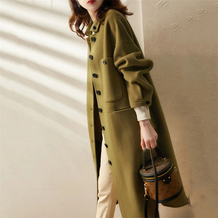 Drune | Trenchcoat mit Knopfverschluss und Taschen