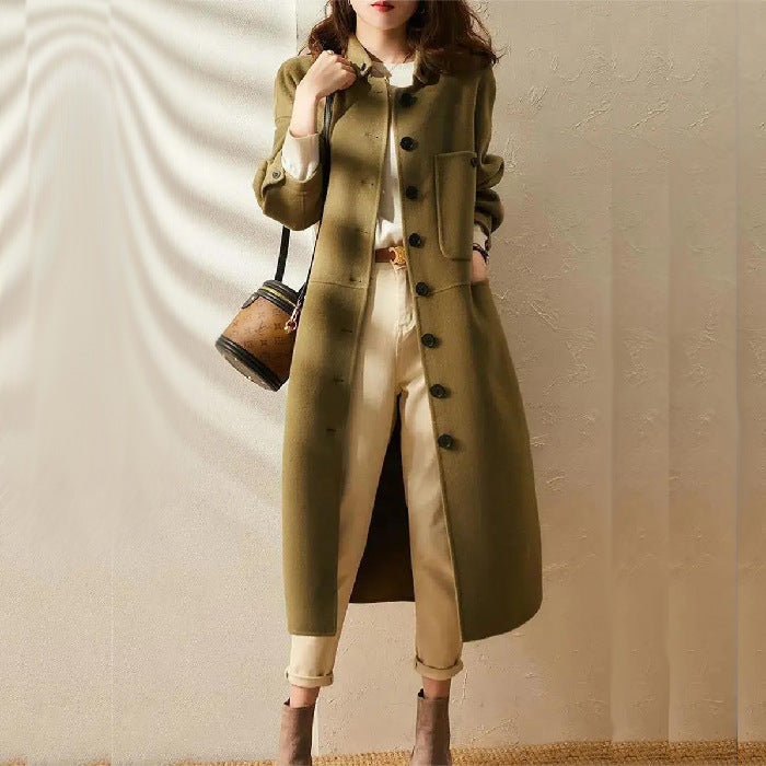 Drune | Trenchcoat mit Knopfverschluss und Taschen