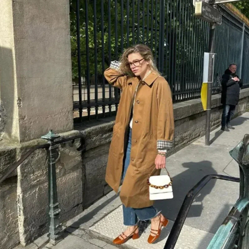 Drune | Trenchcoats mit Knopfverschluss, Lang