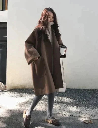 Drune | Trenchcoats Mit Übergröße Design, Lang