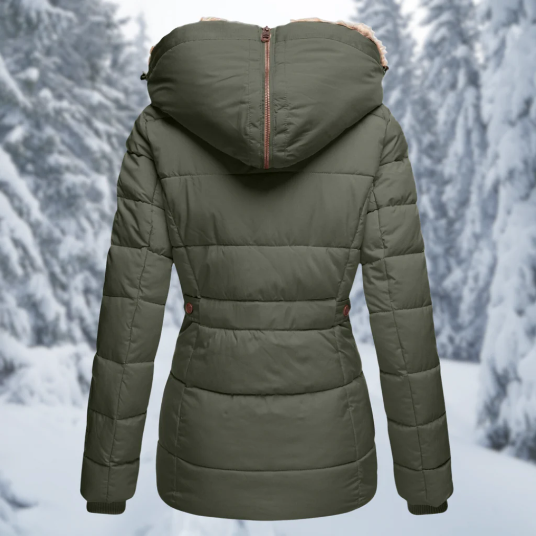 Drune | Winterjacke Kurz Gefüttert, Taillierte Passform